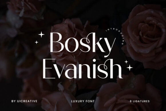 Bosky Evanish: A Luxury Sans Serif for Content-Driven Brands