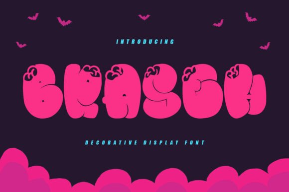 Braseh Font: The Decorative Typeface for Bold Campaign Visuals