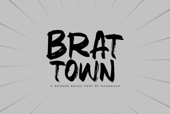 Brat Town Font: A Maker’s Review for Labels, Cards, and Shop Branding