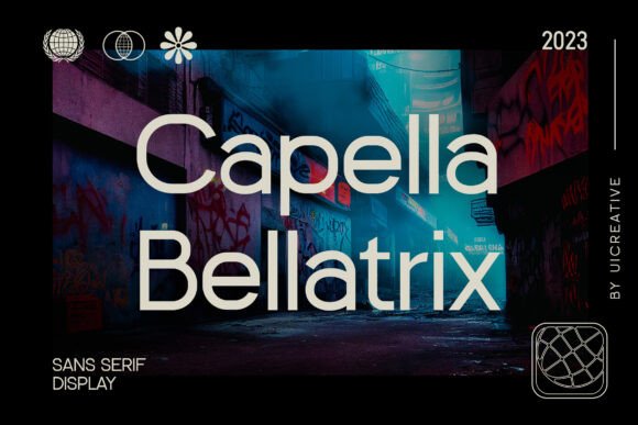 Capella Bellatrix: A Sans Serif Font for Handmade Design