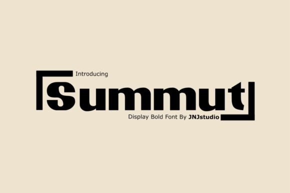 How the Summut Typeface Redefines Editorial Display Fonts