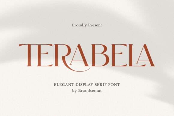Make Your Brand Stand Out with the Terabela Serif Font