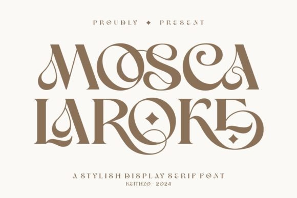 Mosca Laroke Font Brings Romantic Drama to Web Headlines