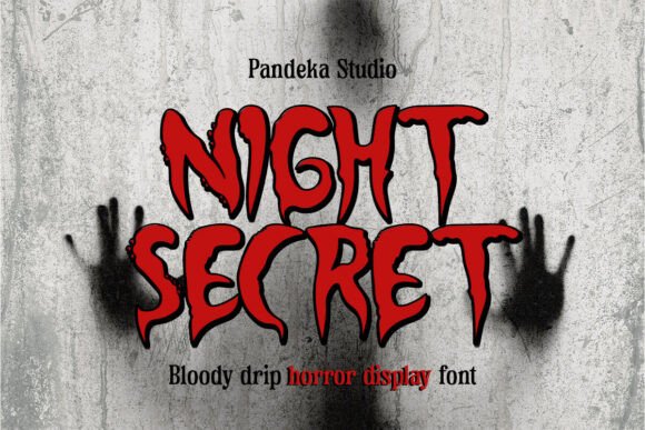 Night Secret: A Chilling Display Font for Web Design
