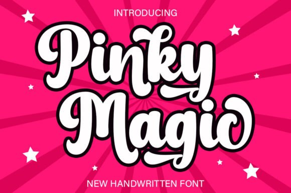 Pinky Magic Display Font for Scroll-Stopping Brand Content