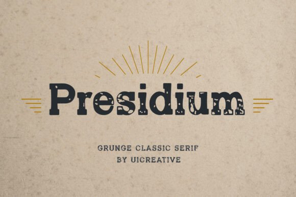 Presidium: A Classic Serif Font for Refined Editorial Design