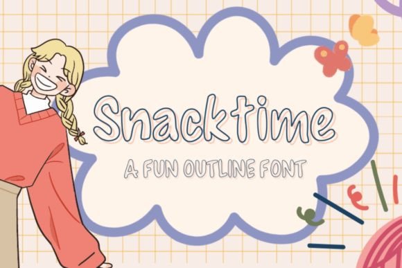 Snacktime: A Playful Display Font That Brings Joy to Branding
