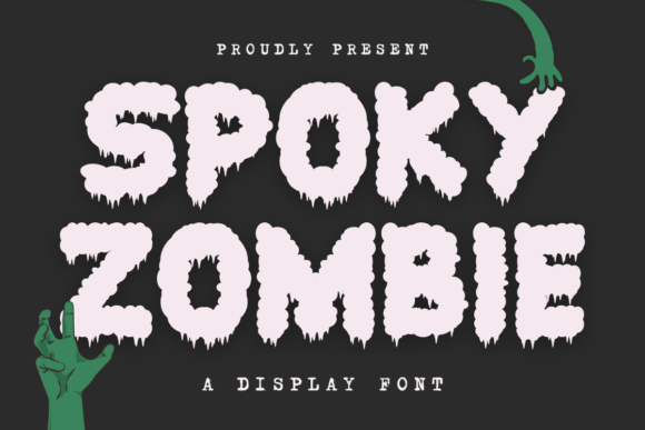 Spoky Zombie: A Playful Display Font That Gives Your Brand Personality