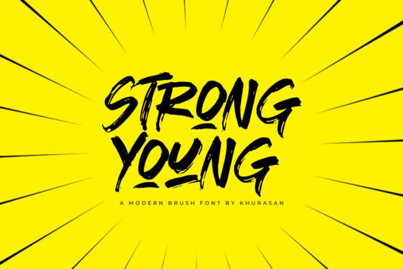 Strong Young: A Display Font for Editorial Voice