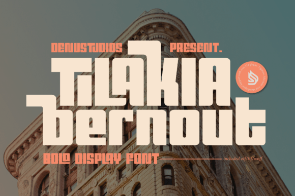 Tilakia Bernout: A Bold Sans Serif Font for Impact