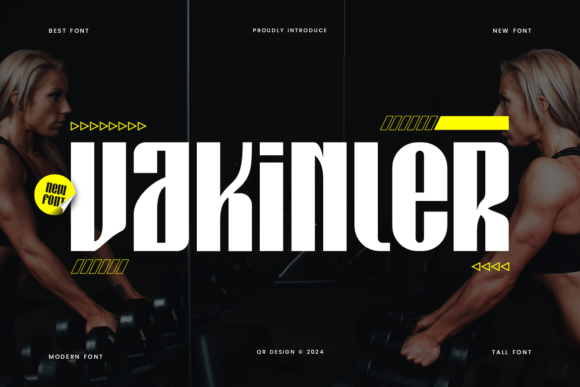 Vakinler: The Bold Display Font for Small Business Branding
