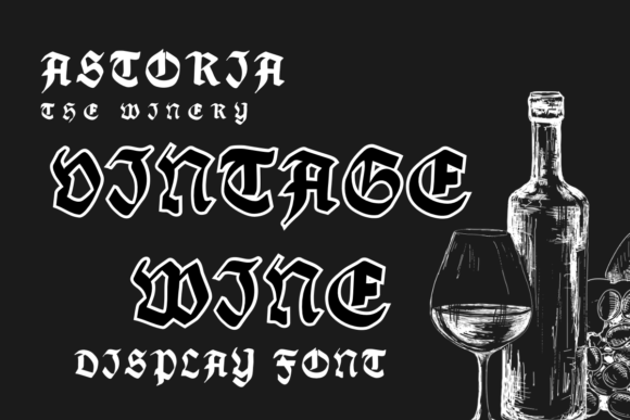 Vintage Wine: A Display Font That Makes Your Headlines Feel Timeless